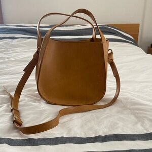 Madewell Brown Leather Crossbody Bag